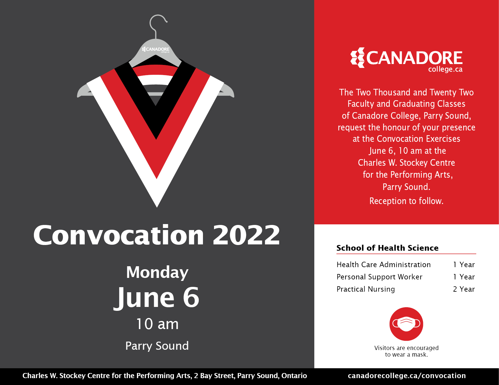 June 6 Convocation Invite